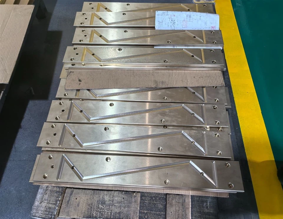 Metalni industrijski dijelovi Precizna obrada Bronze Metal Liners Ploče
